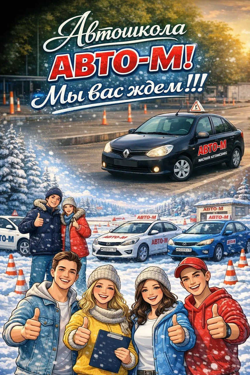 Автошкола мы вас ждем авто-м